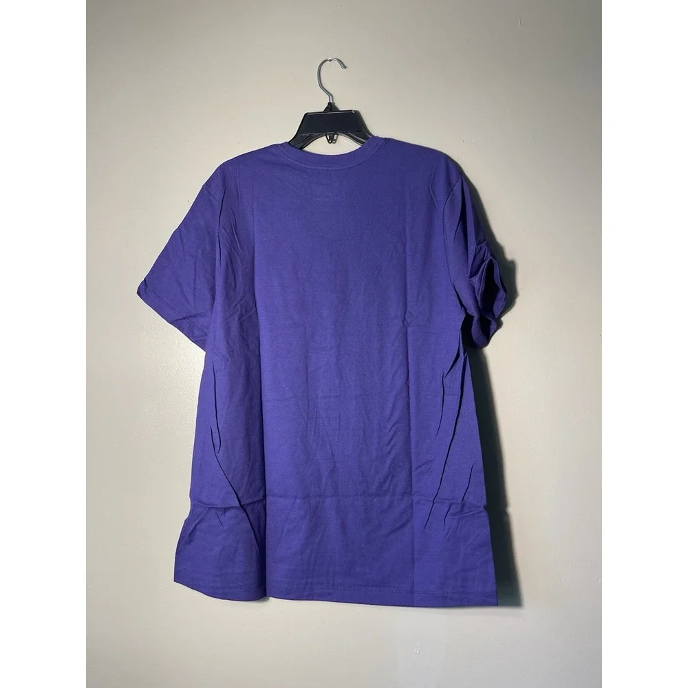 Nike Phoenix Suns Just Do It Men's Cotton T-Shirt Purple Size XL New